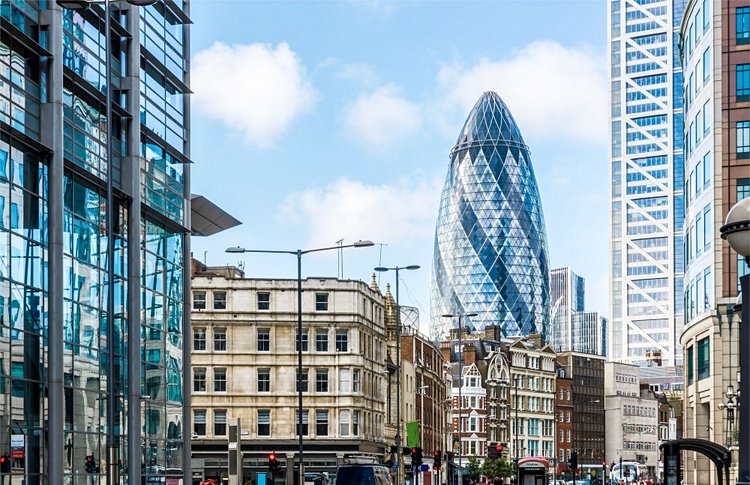 30 St Mary Axe - Londres, Angleterre
