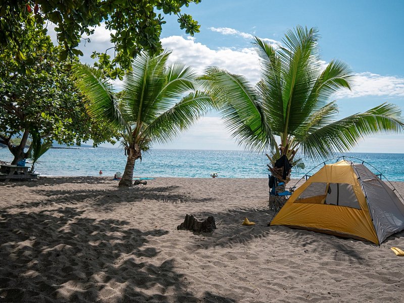 La plage de Ho'okena