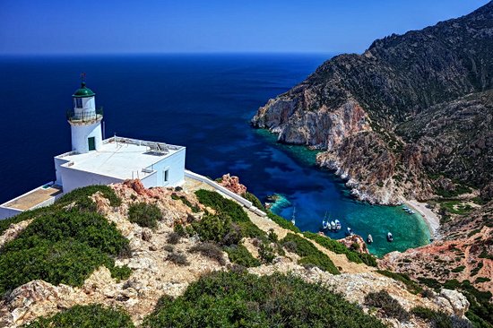 Les îles de Kimolos et de Poliegos