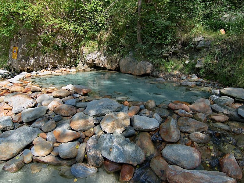 Les sources chaudes de Combioula