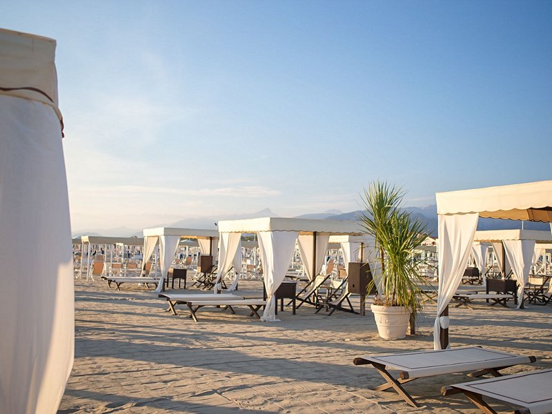 La plage de Forte dei Marmi