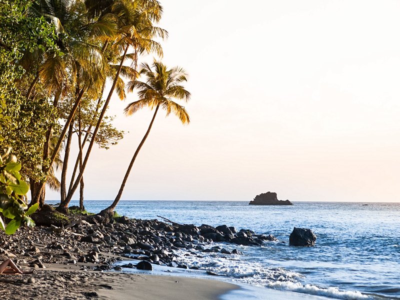 La plage d’Anse Couleuvre