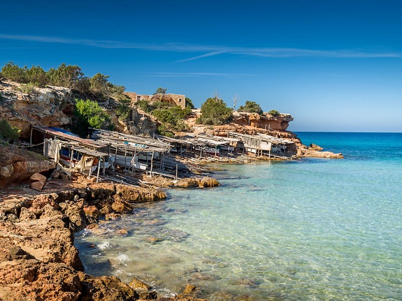 La plage de Cala Saona