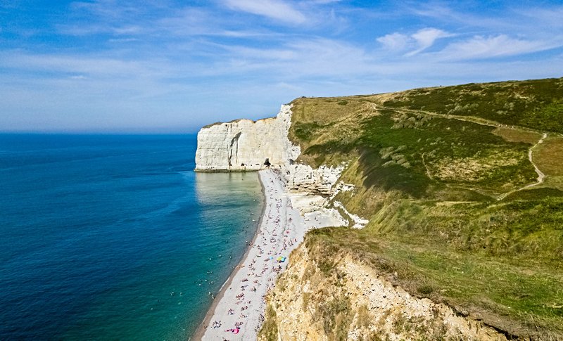 plage La plage d’Antifer - Le Tilleul
