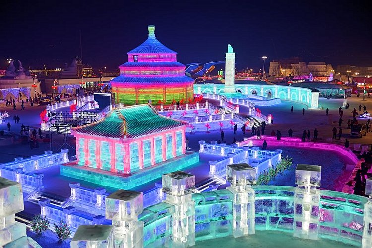 Harbin et son festival de glace