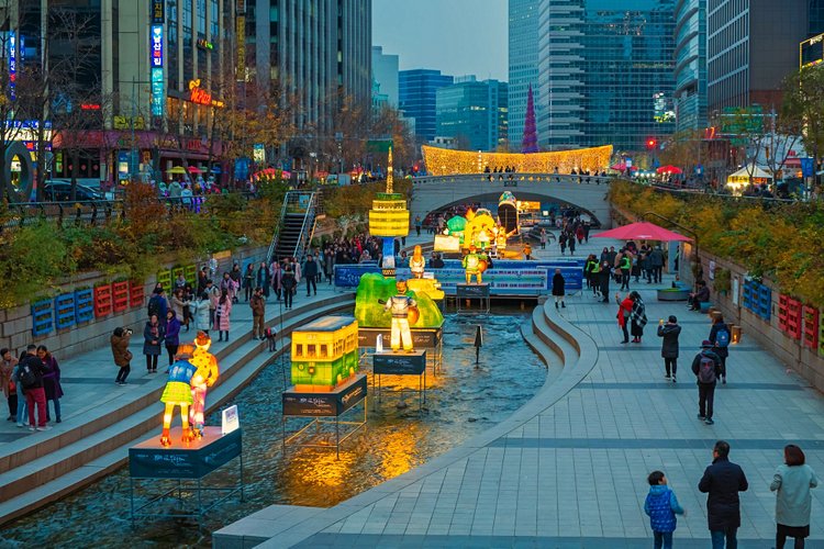 Rivière Cheonggyecheon