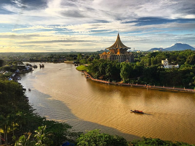 Les villages traditionnels du Sarawak