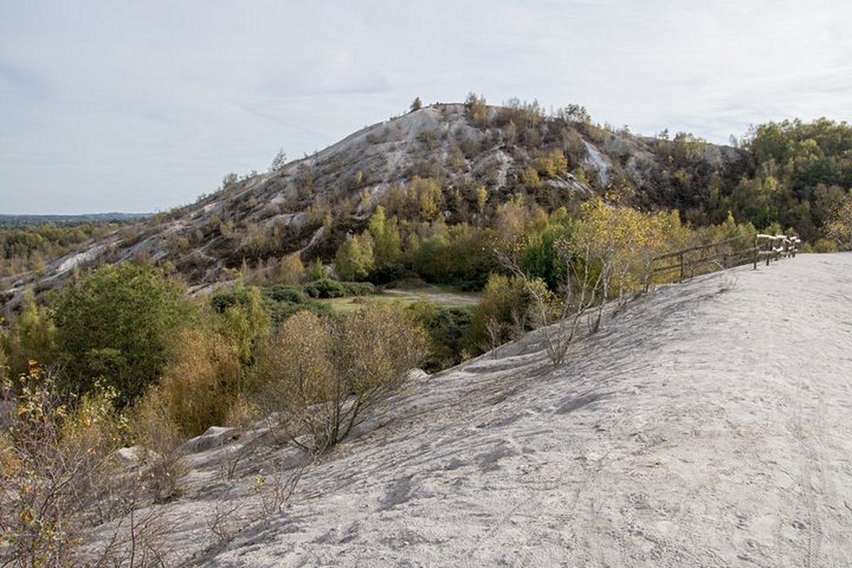 Monter en haut du terril d’Abbaretz 