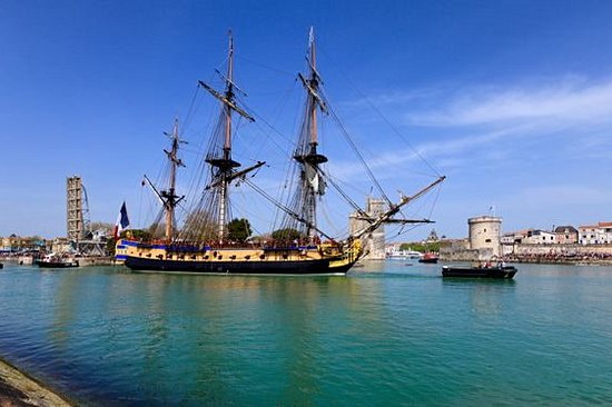 Explorer la frégate l’Hermione