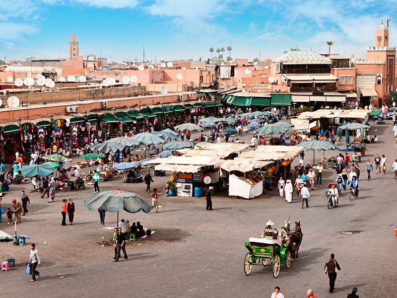 La place Jemaa El Fna