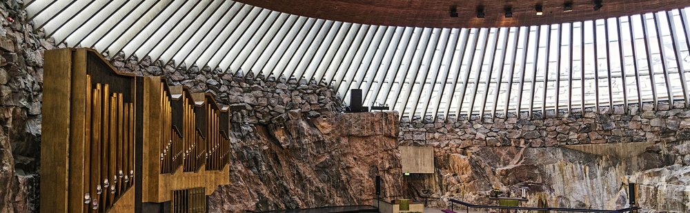 L'église de Temppeliauko à Helsinki 