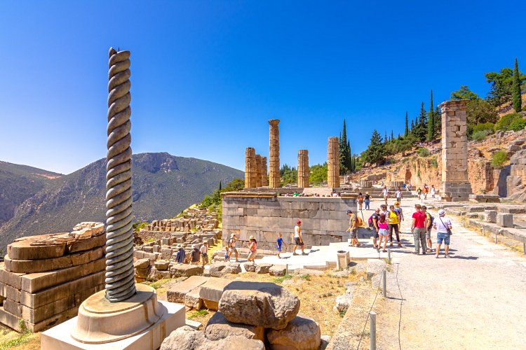Le temple d'Apollon et la voie sacrée 3