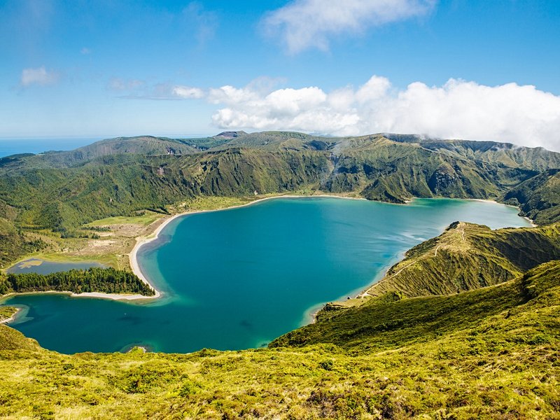 Descente lagoa de Fogo