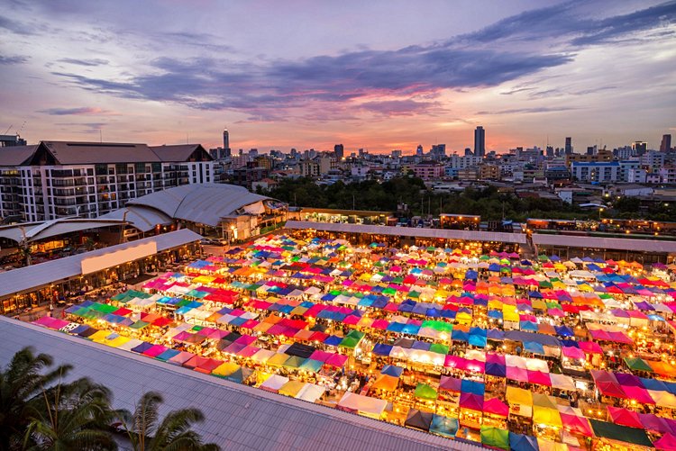 Marché de Chatuchak - Bangkok, Thaïlande
