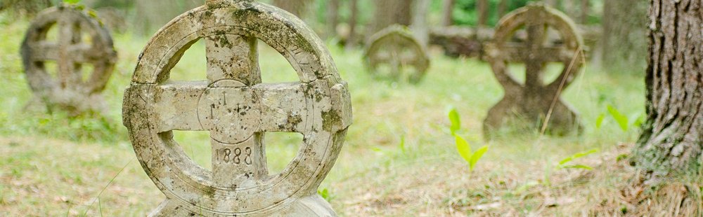 Le cimetière de Vormsi 