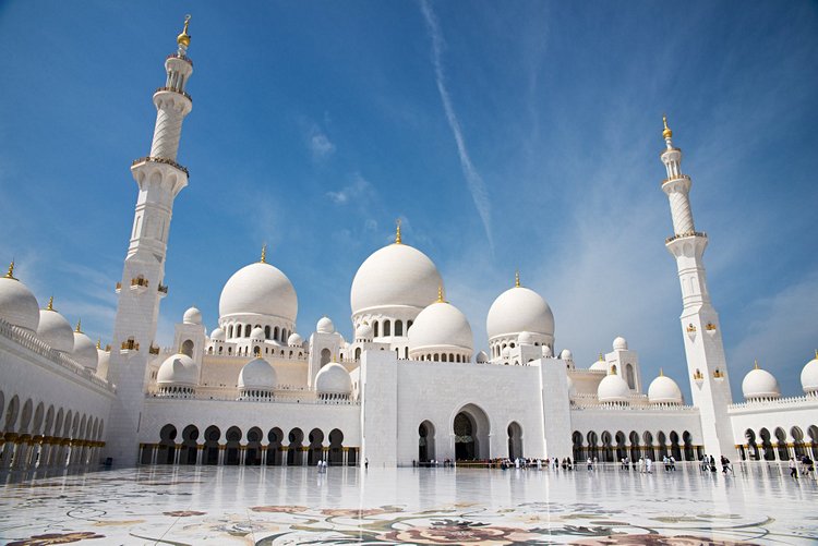 La mosquée Cheikh Zayed