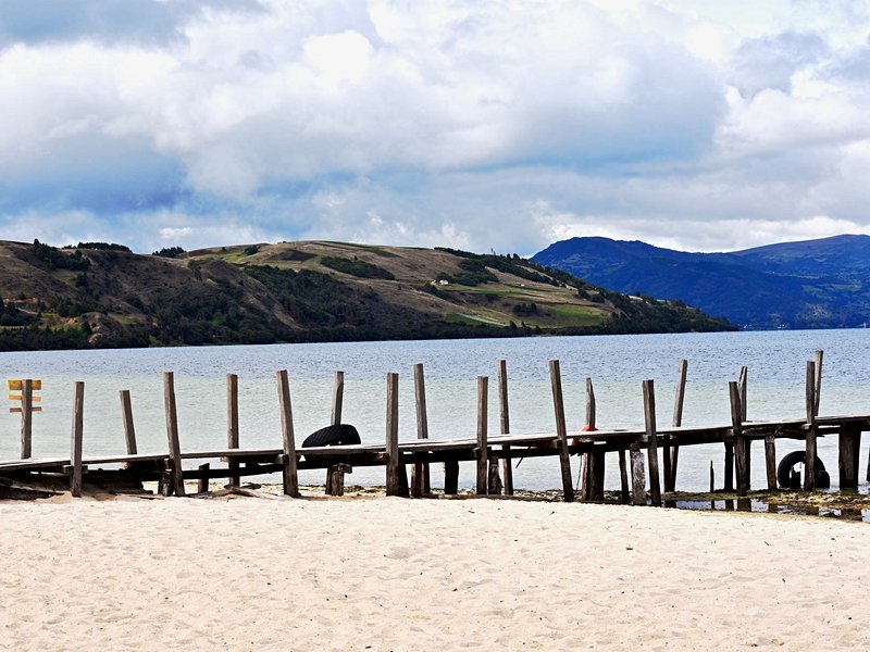 Playa blanca au lac de Tota