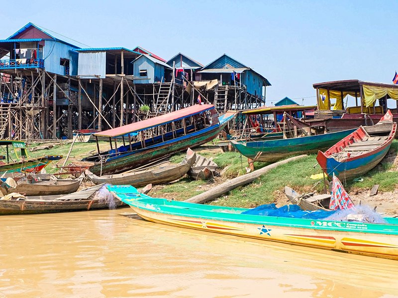 Village de Kompong Khleang