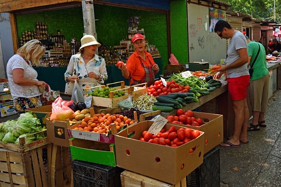 Le marché Pazar