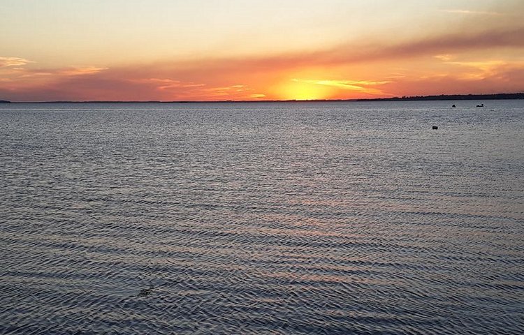 Coucher de soleil à Encarnación