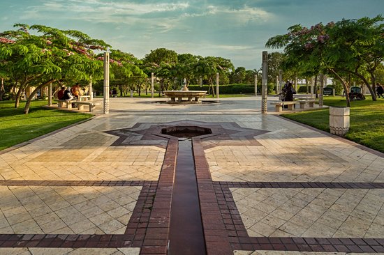 Le parc Al-Azhar, le Caire