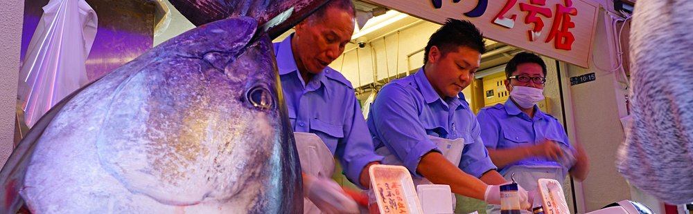 Le marché aux poissons de Toyosu