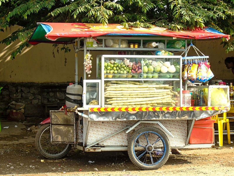 Le vieux marché de Kampot (Old Market)