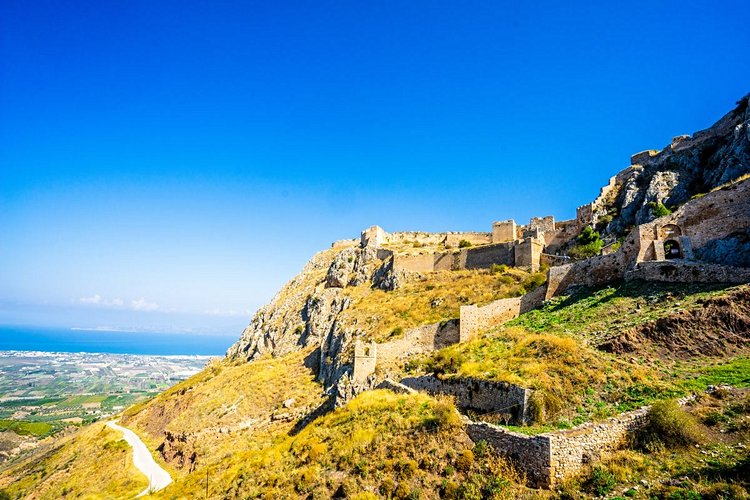 L'Acrocorinthe, forteresse imprenable