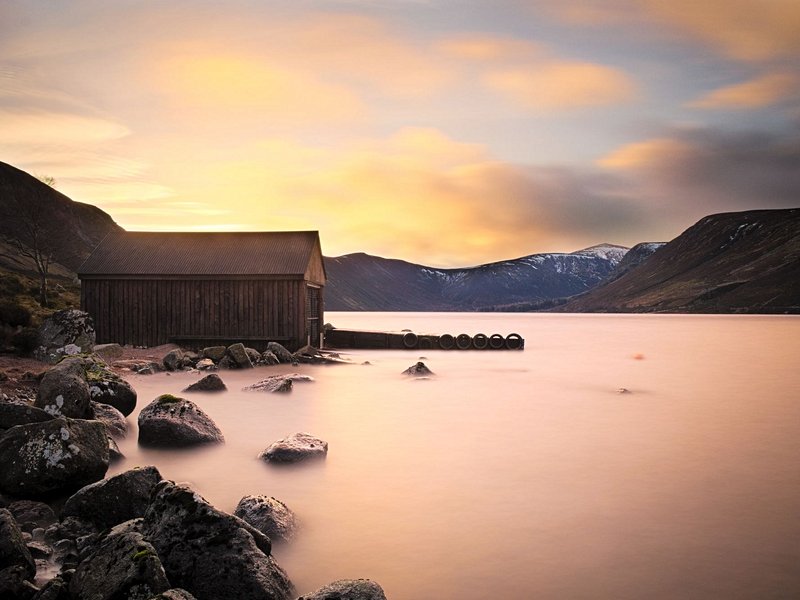 Randonnée : Loch Muick, Ballater, Cairngorms, Aberdeenshire