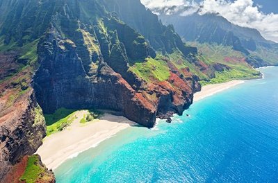 Na Pali Coast sur l'île de Kaui