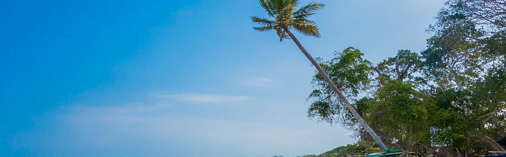 Playa blanca d'isla Baru