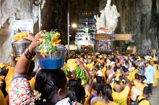 Le Thaipusam aux grottes de Batu