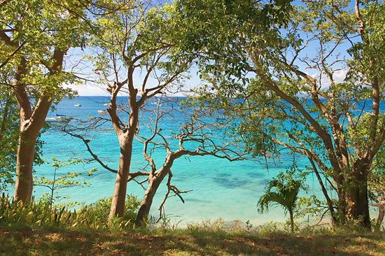 La plage de la Datcha au Gosier