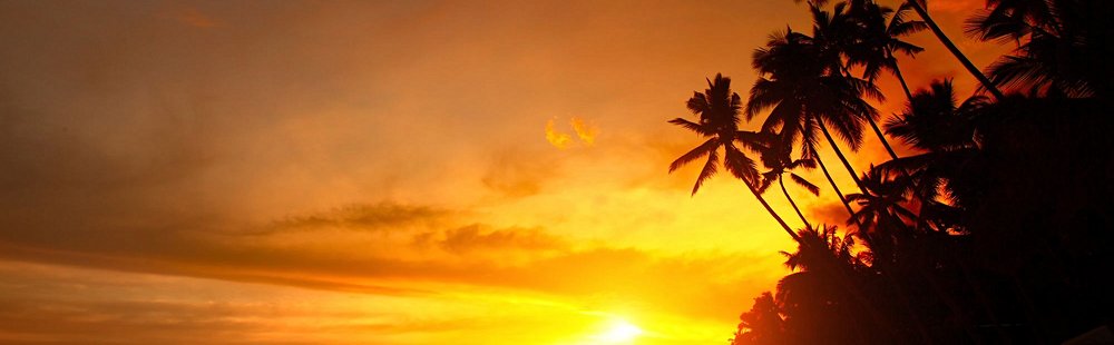 Admirez un coucher de soleil doré sur Alona Beach