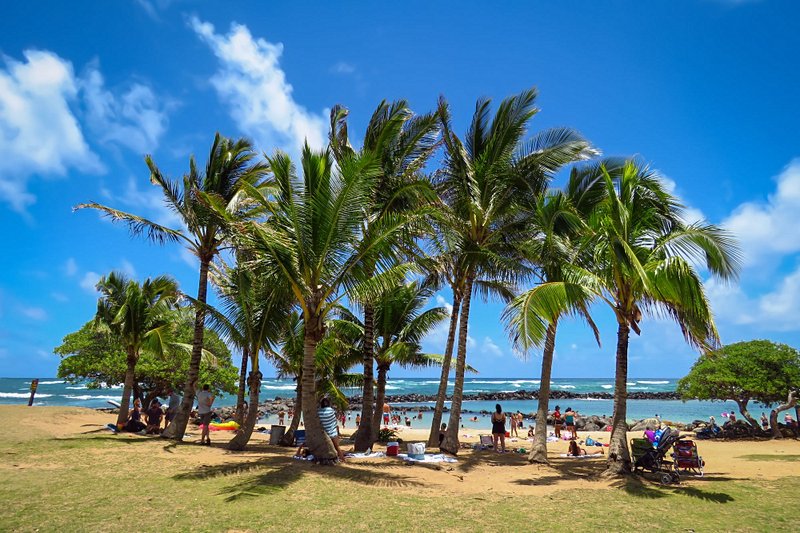 plage Wailua Beach Park - Kauai