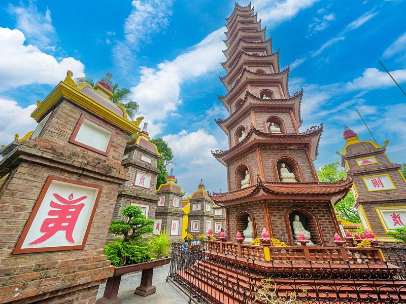 La pagode Tran Quoc