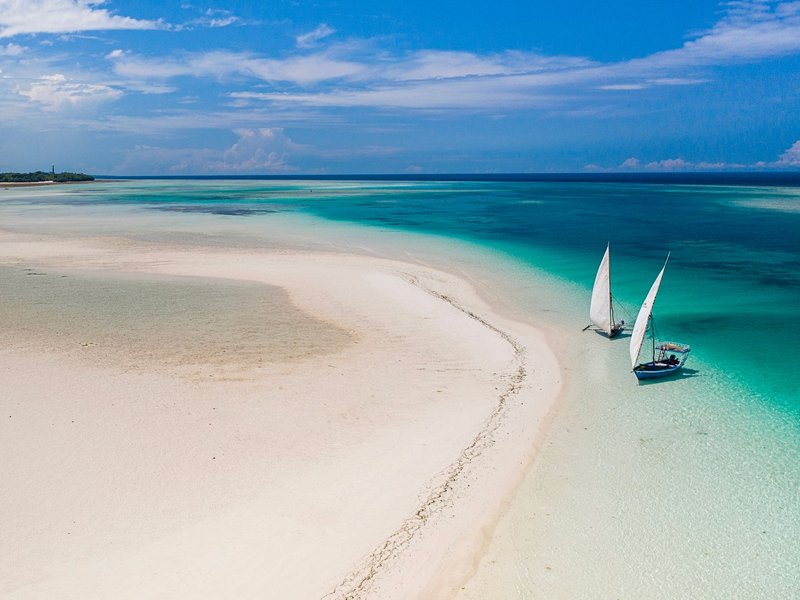 Les plages de l'île de Pemba