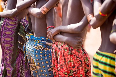 Peuple qui danse en Éthiopie