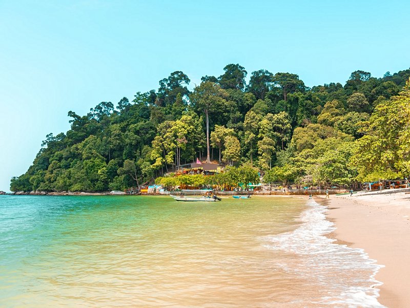 Coral Beach - île de Pangkor