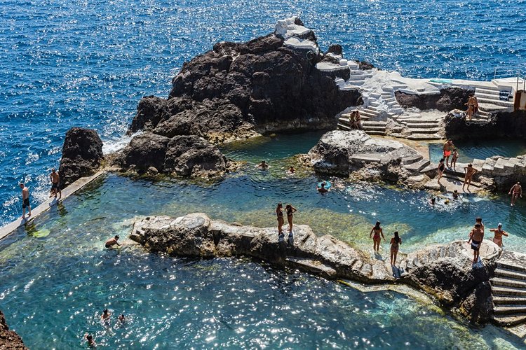 Les piscines de Doca do Cavacas