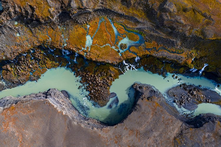 Rivières minérales - Islande