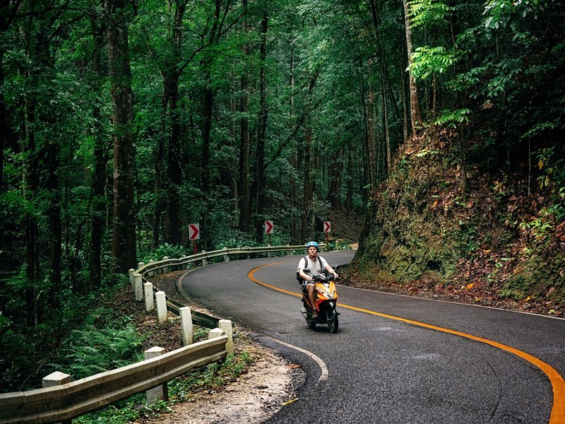 Parcourir Bohol en scooter
