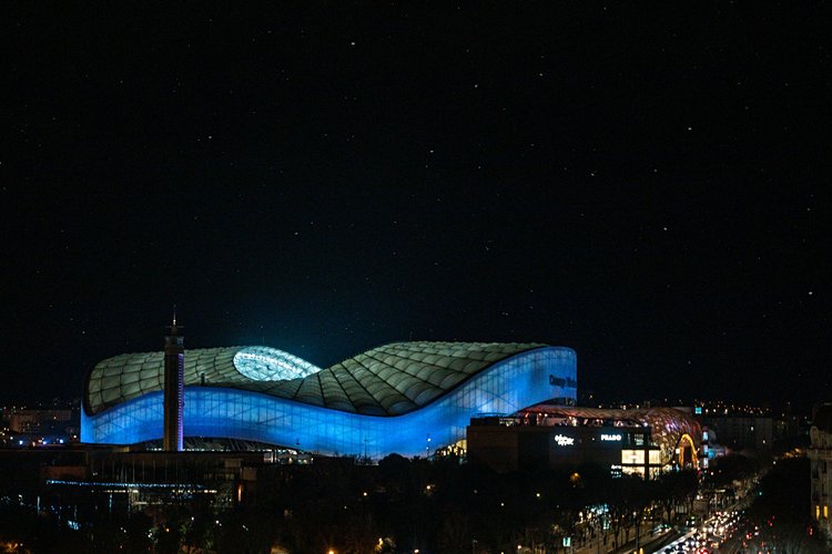 Le stade Orange Vélodrome