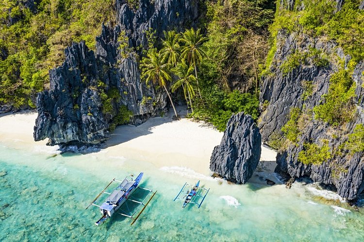 Entalula Beach, Palawan, Philippines