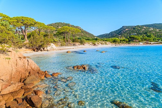 La plage de Palombaggia, Porto Vecchio