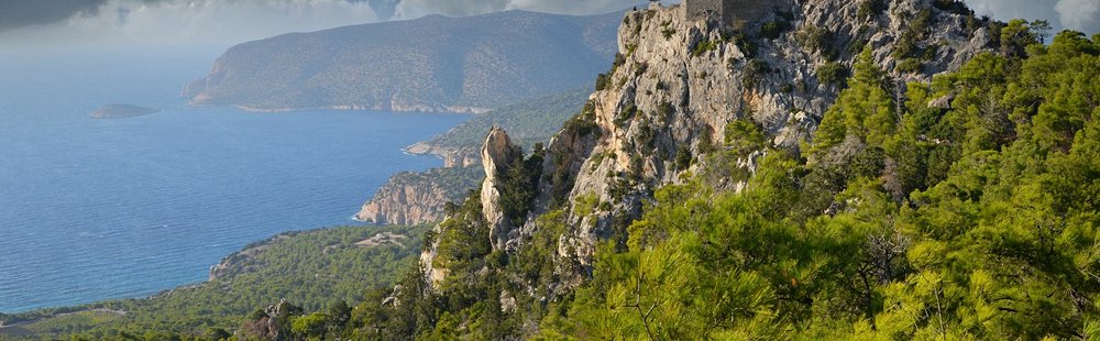 Les Châteaux de Monolithos, de Kritinia et de Charaki