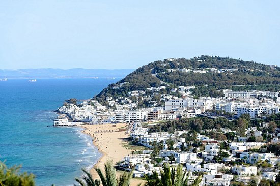 Plage de La Marsa à Tunis