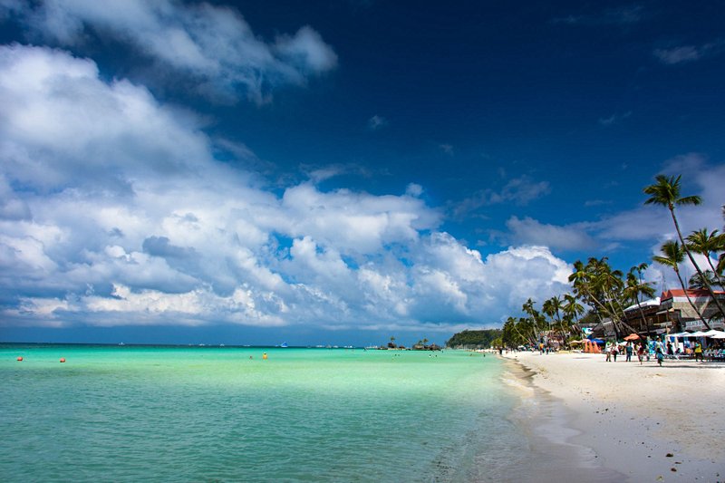 plage White Beach à Boracay