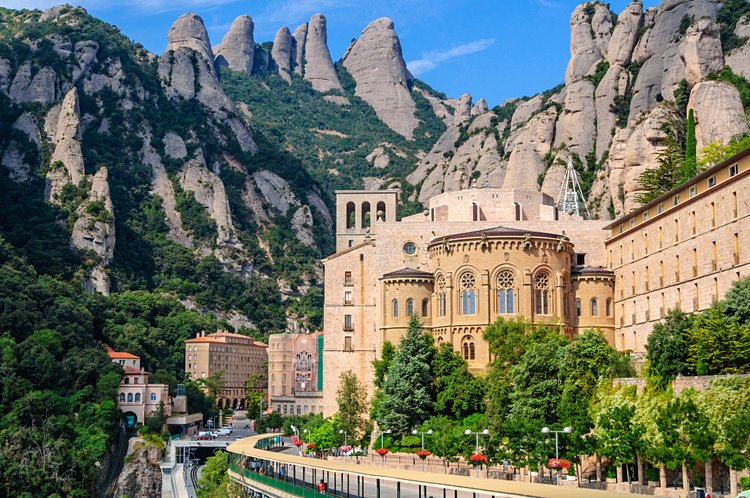 Le monastère de Montserrat 2