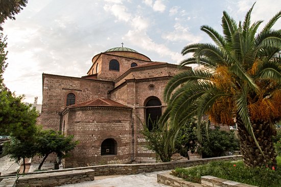 L'église byzantine Saint-Démétrios et la basilique Sainte-Sophie